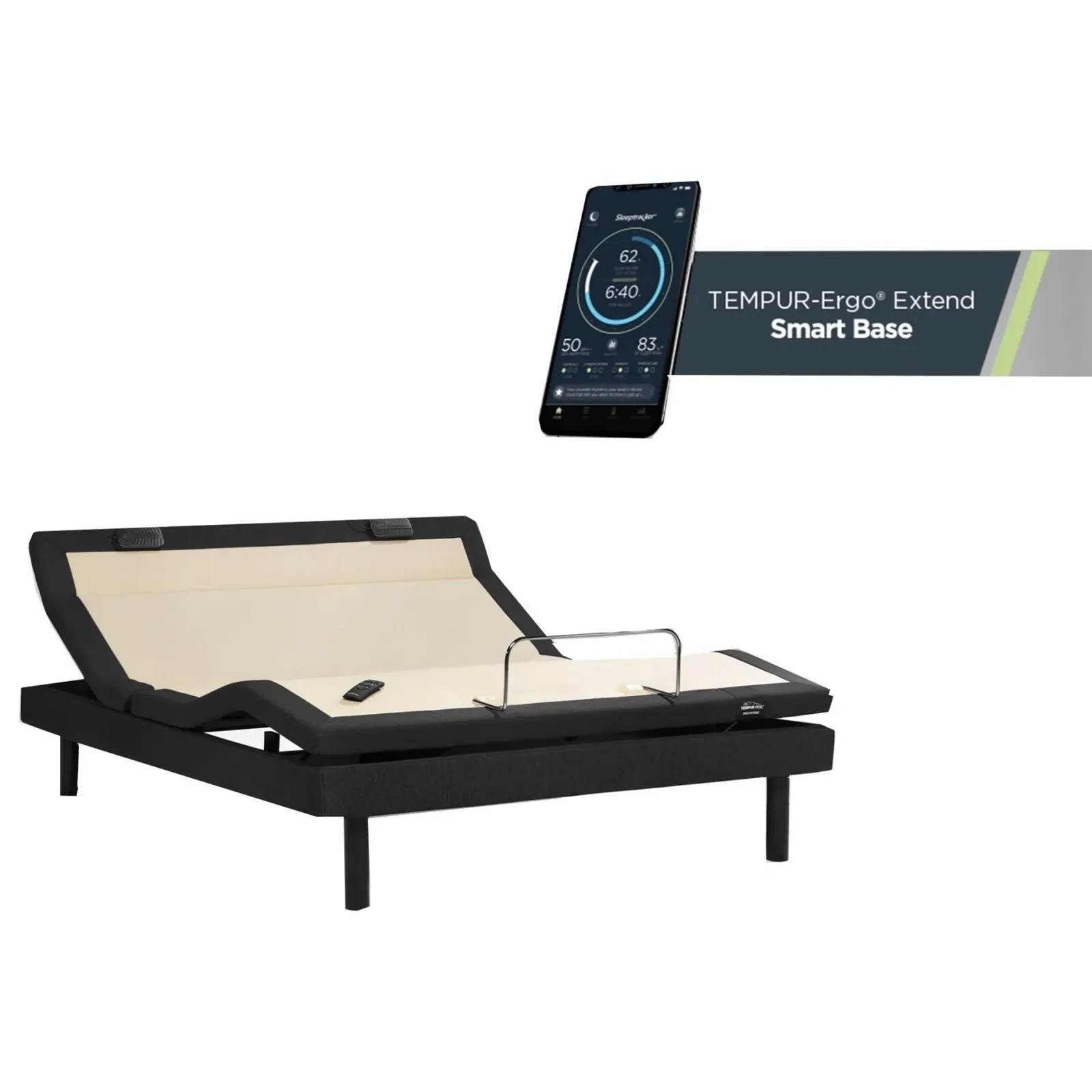 King Tempur-Ergo®Extend Smart Base With Sleeptracker® (2pc Consists Of Head And Foot)