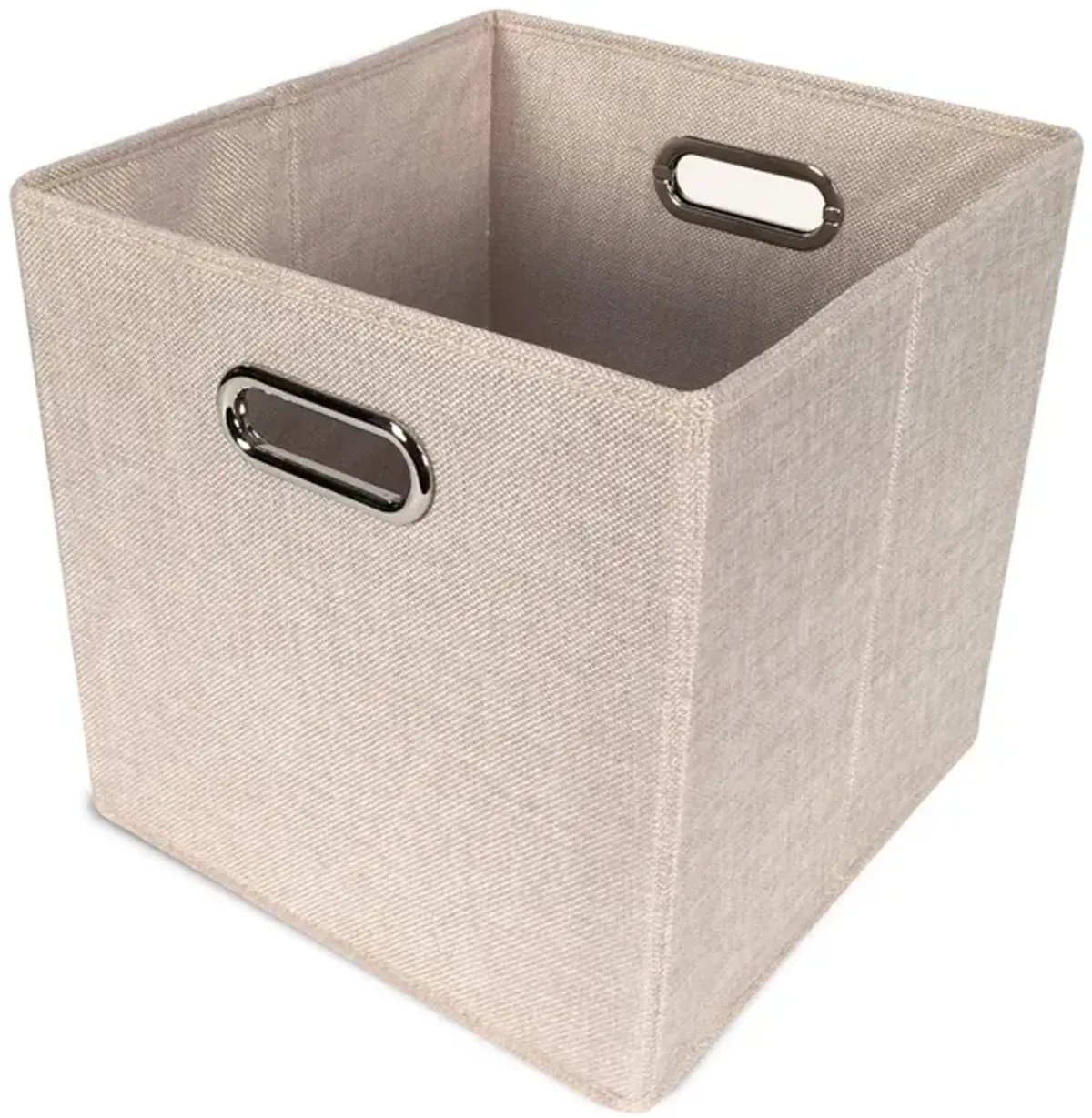 Tweed Cube Storage Bin