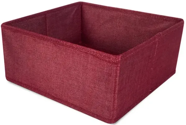 Half Fabric Storage Cube Bins