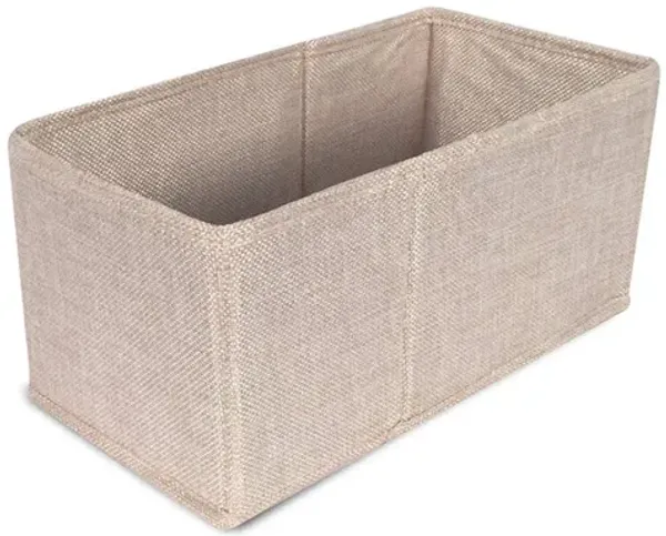 Half Rectangle Fabric Storage Cube Bins