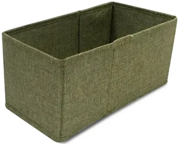 Half Rectangle Fabric Storage Cube Bins