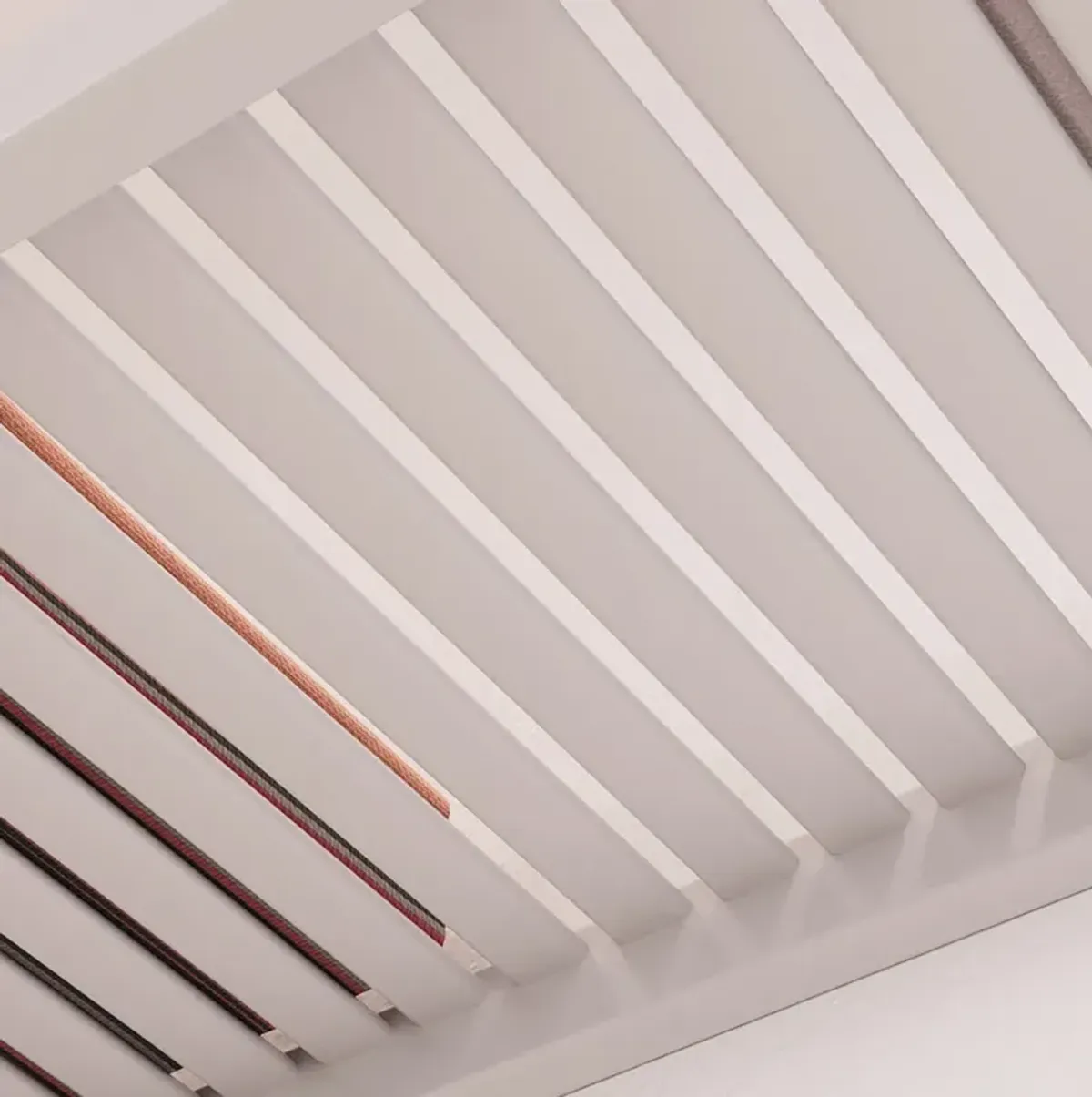 Solid Wood Closet Organizer with 5 Drawers and Doors Shaker