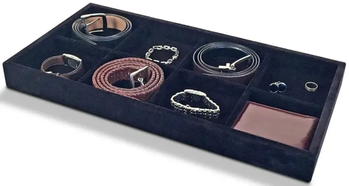 Tie & Belt Tray Drawer Organizer Insert