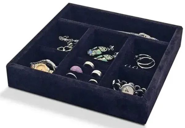Half Jewelry Tray Drawer Insert