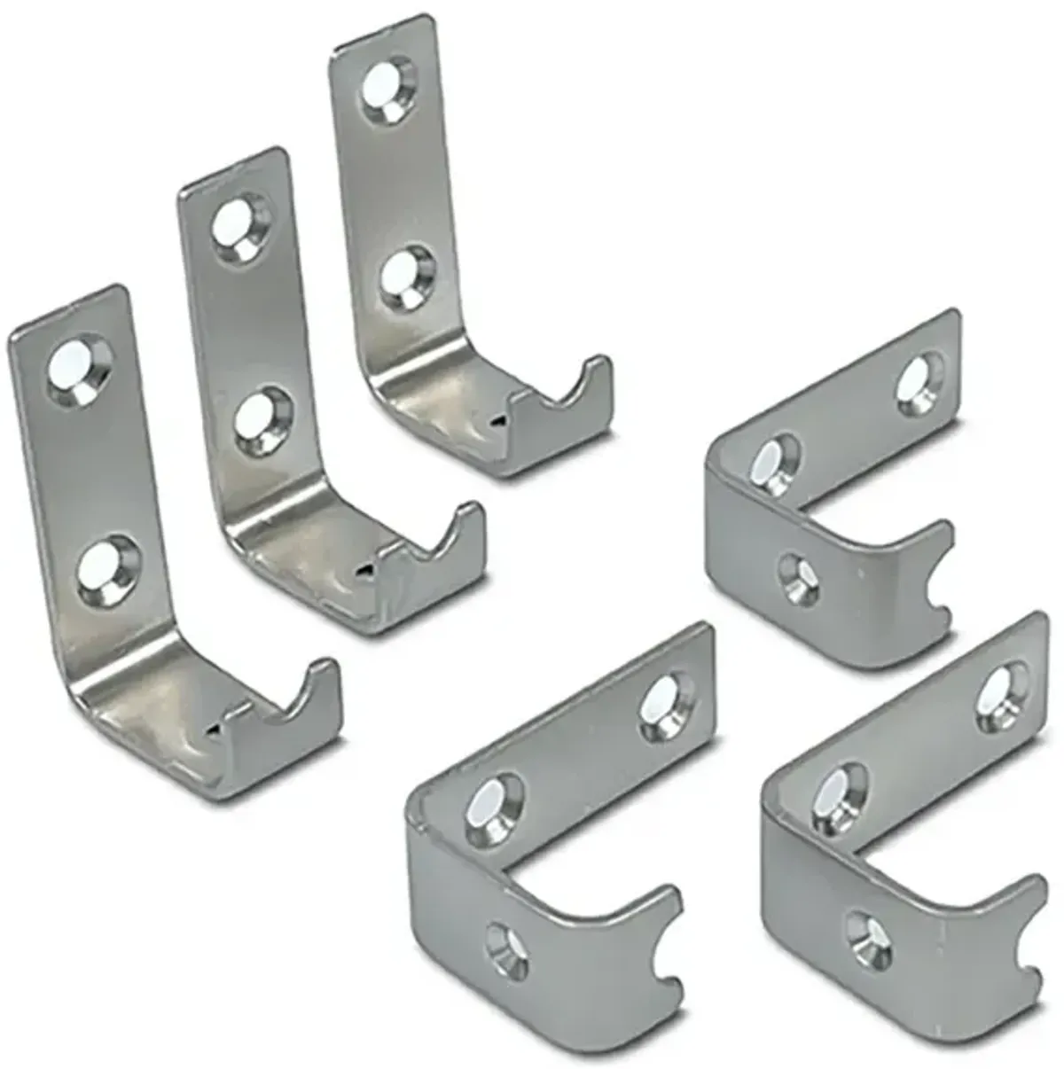 Shelf Mounting L-Clip 6-Pack