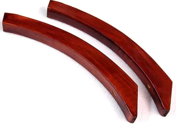 Solid Wood Curved Angle Bracket 2-Pack