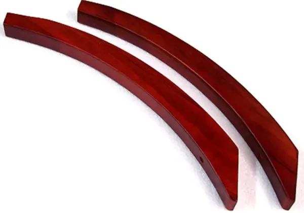 Solid Wood Curved Angle Bracket 2-Pack