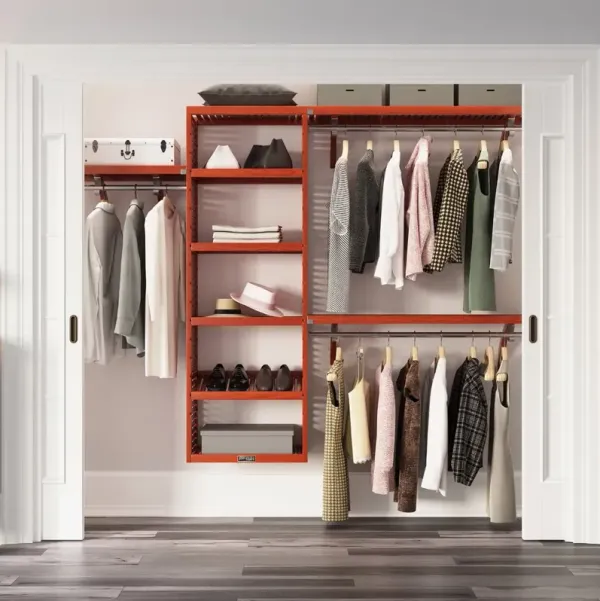 Solid Wood Closet Organizer System