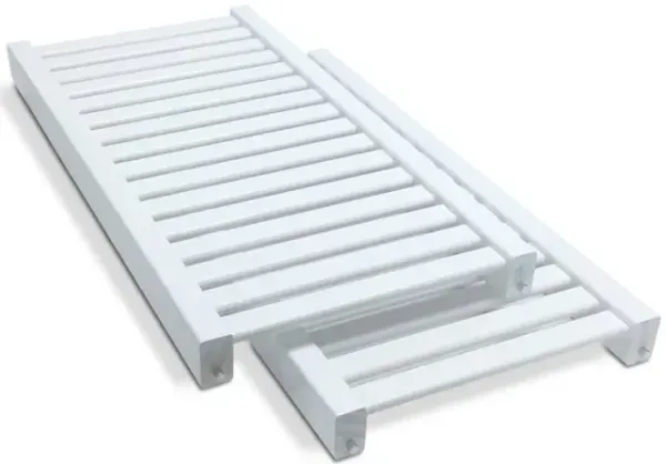 Solid Wood Adjustable Shelf Kits - 2 Pack