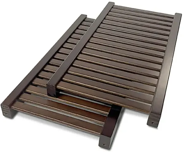 Solid Wood Adjustable Shelf Kits - 2 Pack