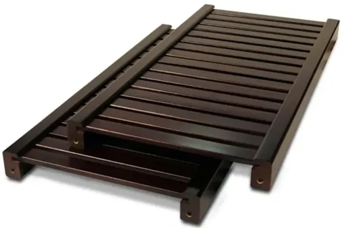 Solid Wood Adjustable Shelf Kits - 2 Pack