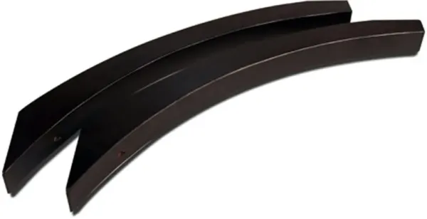 Solid Wood Curved Angle Bracket 2-Pack