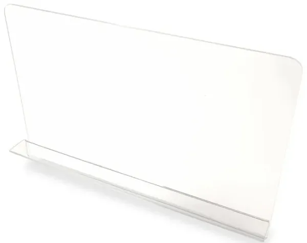 Clear Acrylic Shelf Divider