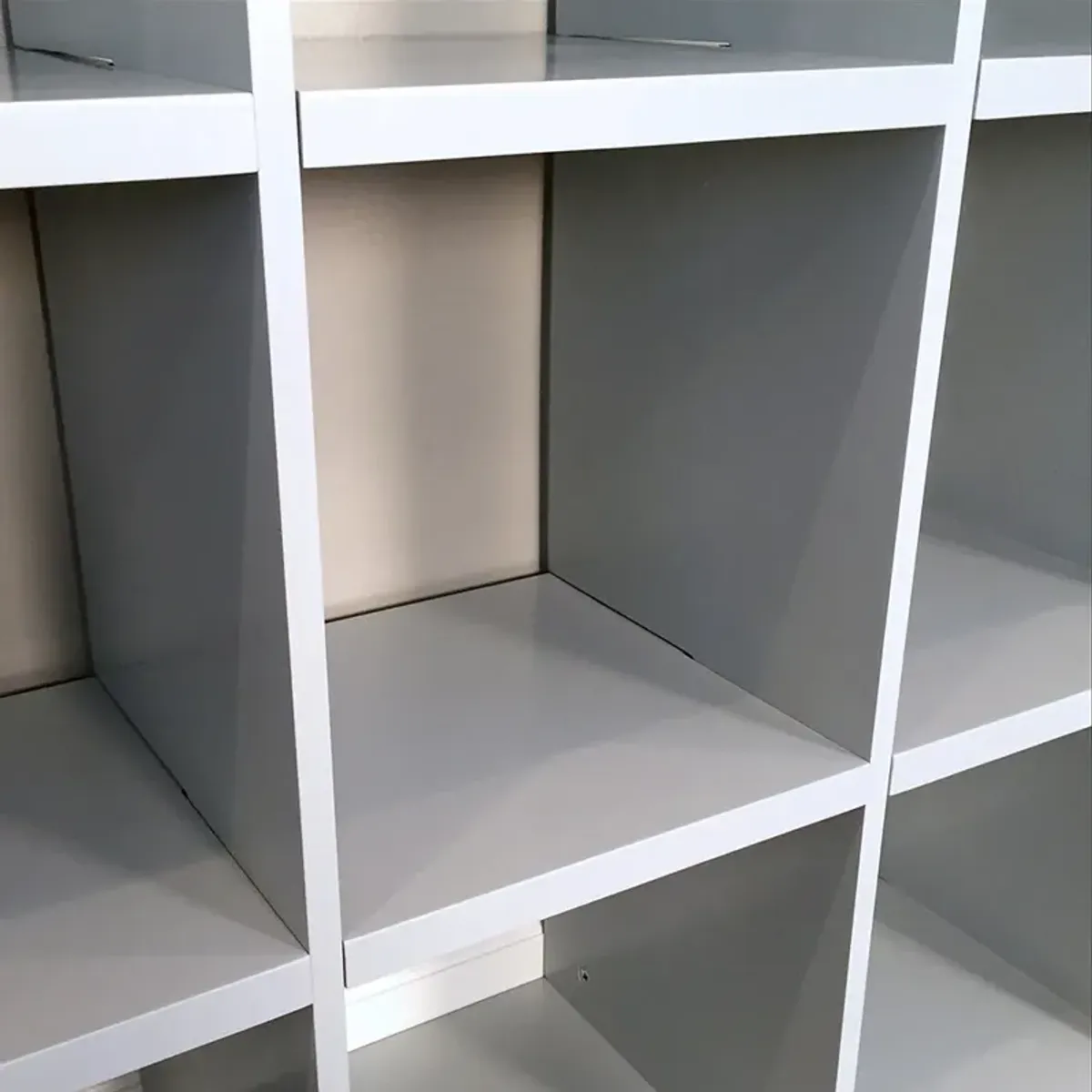 Solid Wood 9 Cube Storage Organizer - Closeout