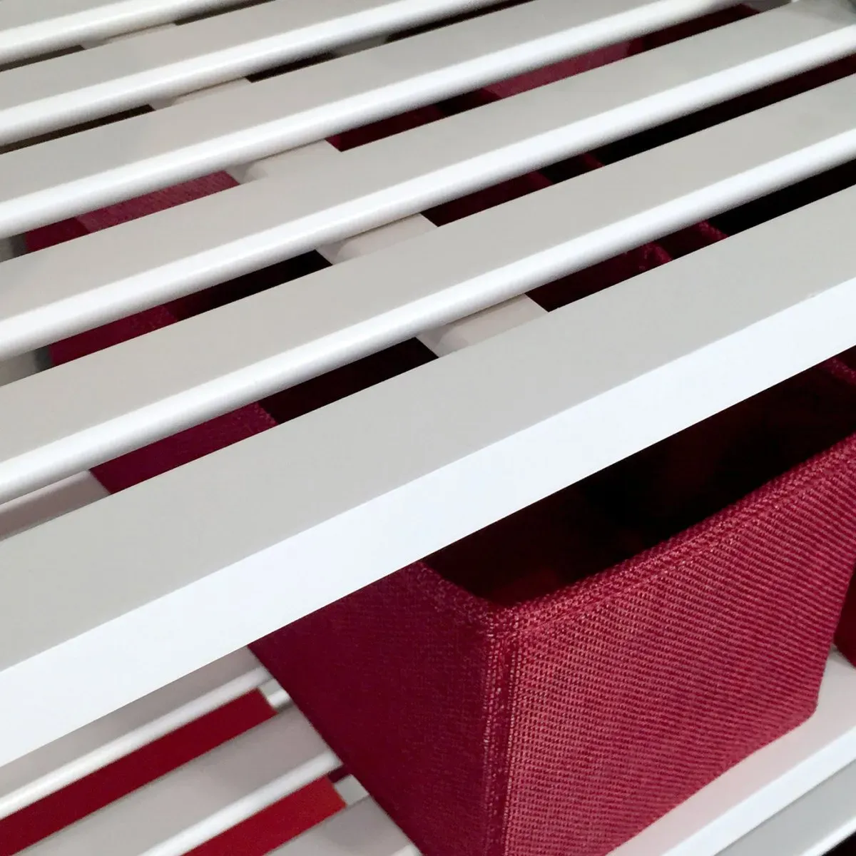 Solid Wood 2 Tier Storage Rack