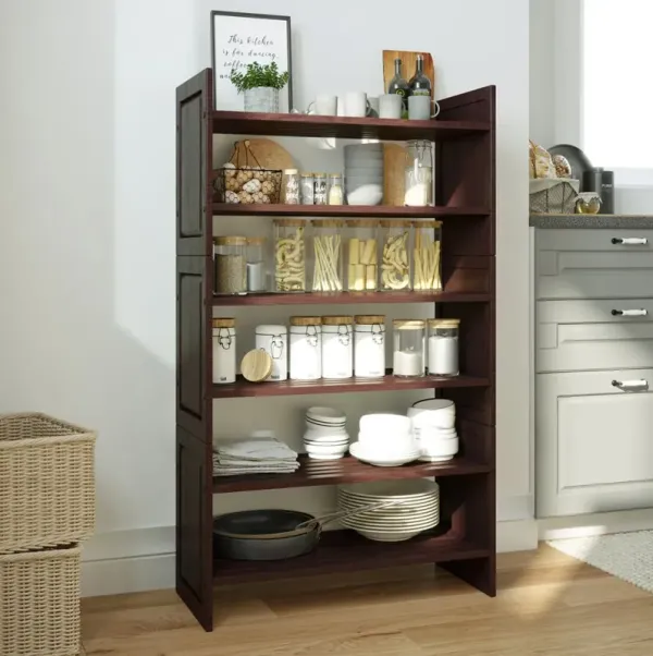 Solid Wood 3 Tier Storage Rack