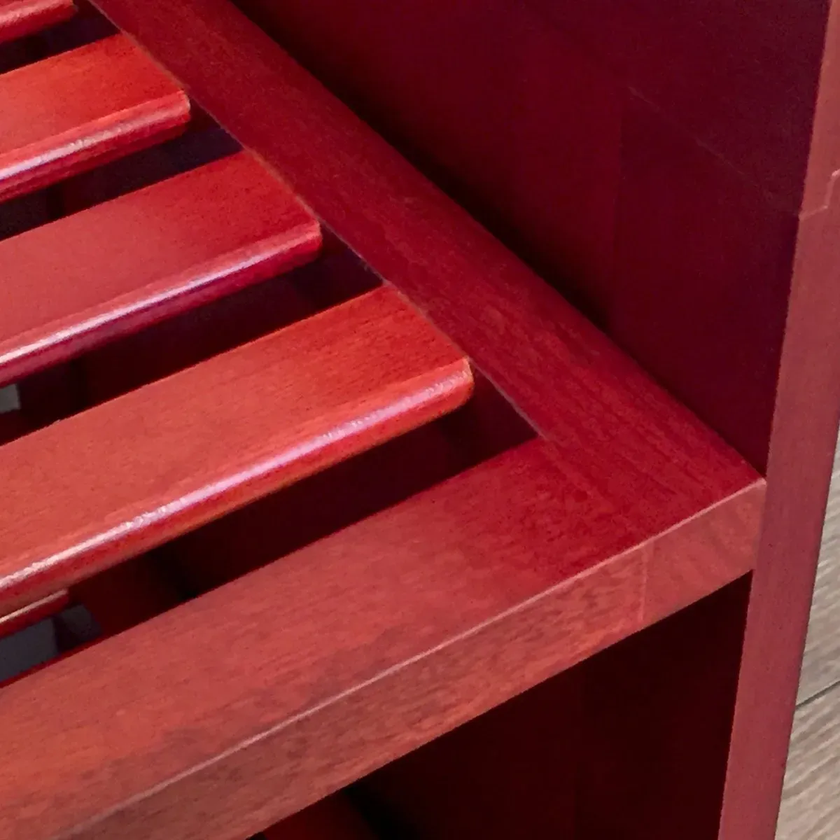 Solid Wood 3 Tier Storage Rack