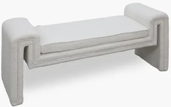 Kyra White Bench