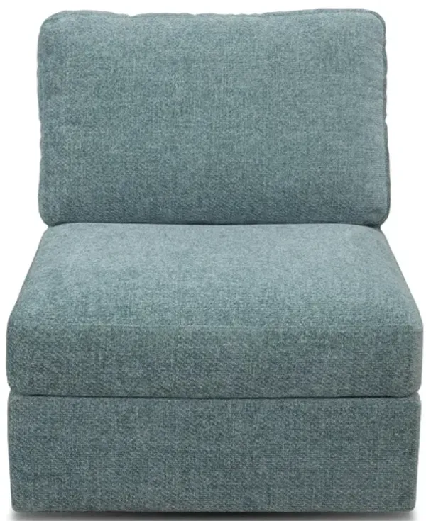Arlo Ivory Armless Chair