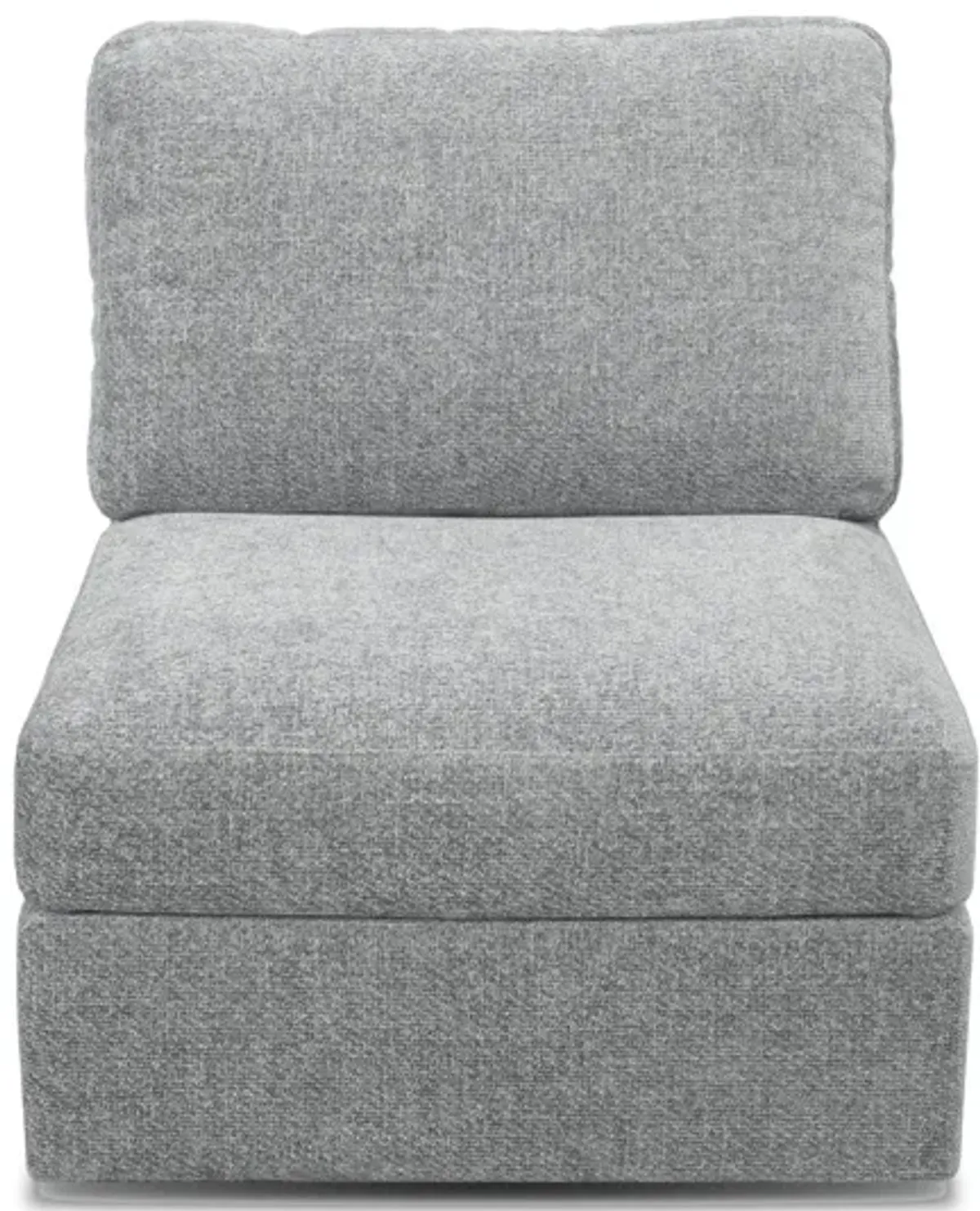 Arlo Grey Armless Chair
