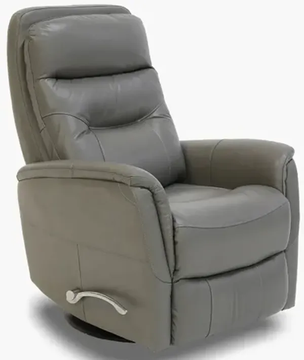 Simon Grey Swivel Glider