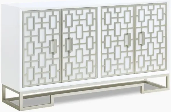 Paris 4 Door Credenza