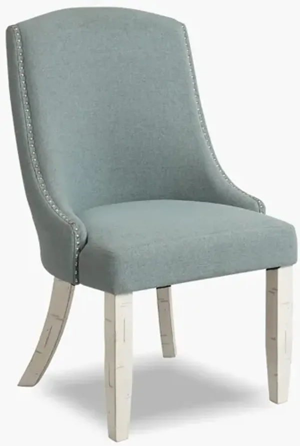 Trina White Host Chair