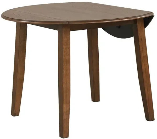 Crosswoods Brown Drop Leaf Dining Table
