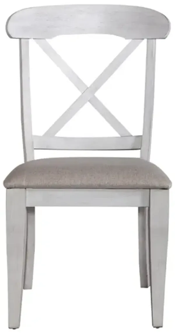 Ocean Isle Uph X Back Side Chair