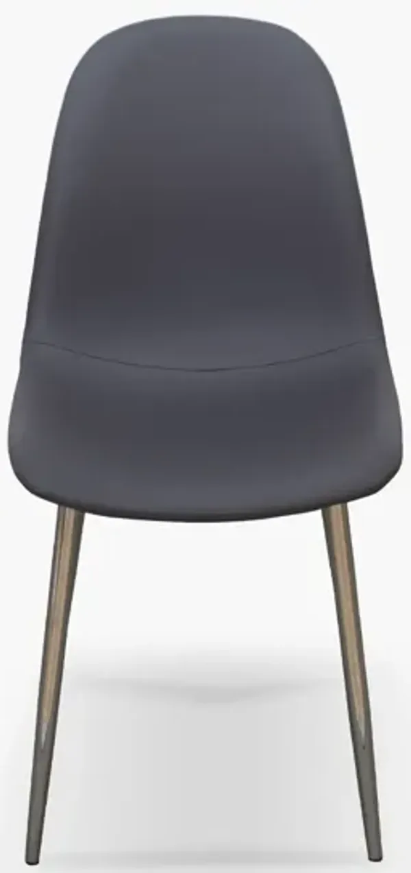Veracruz Side Chair Charcoal