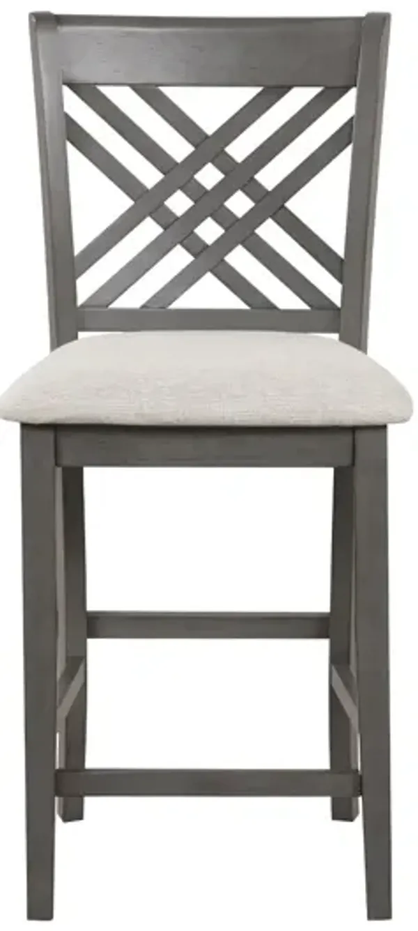 Avante Grey Pub Counter Stool