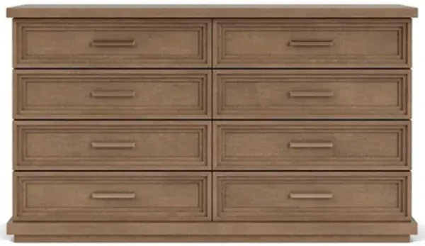 Cascade Brown 66" Dresser