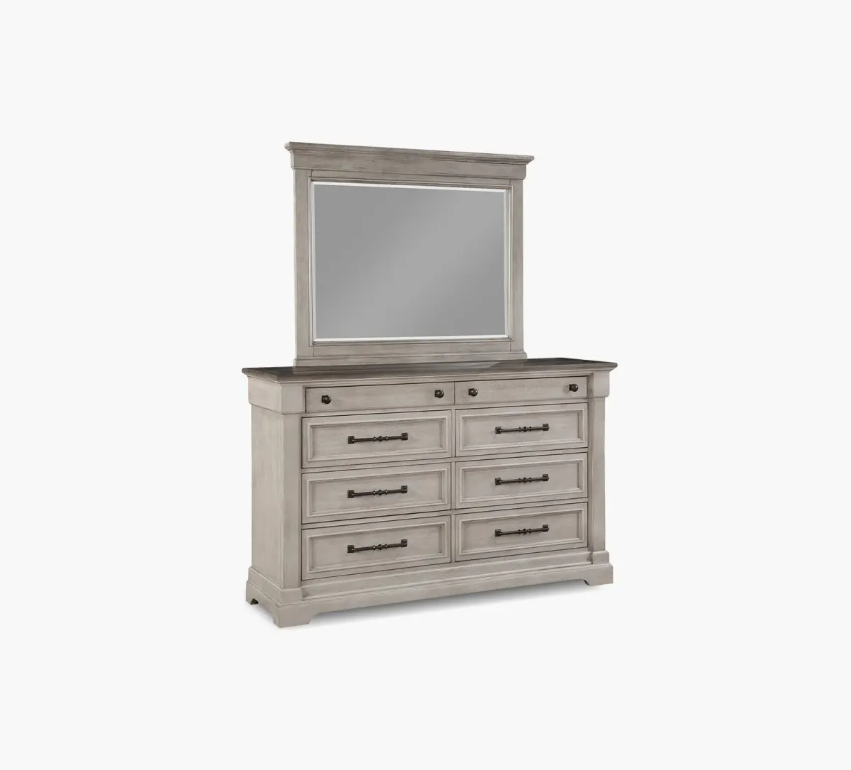 Woodbridge Grey 65" Dresser"