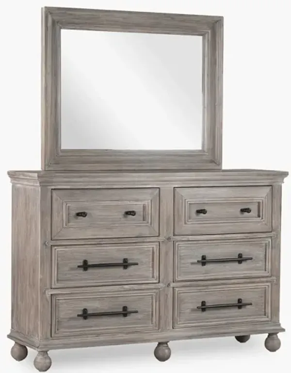 Hyde Park Dark 66" Dresser"