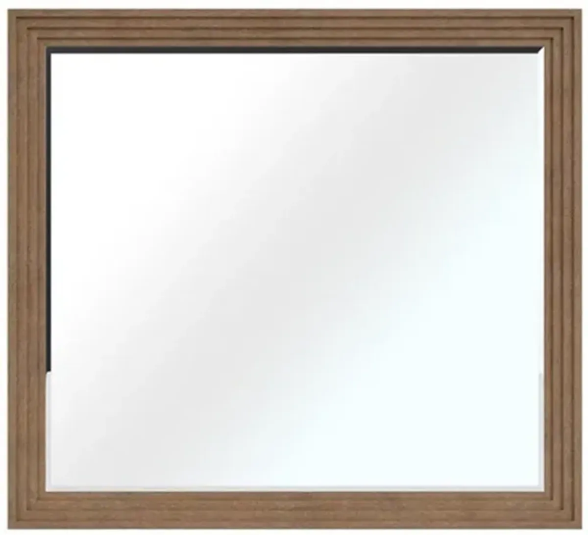 Cascade Brown Landscape Mirror