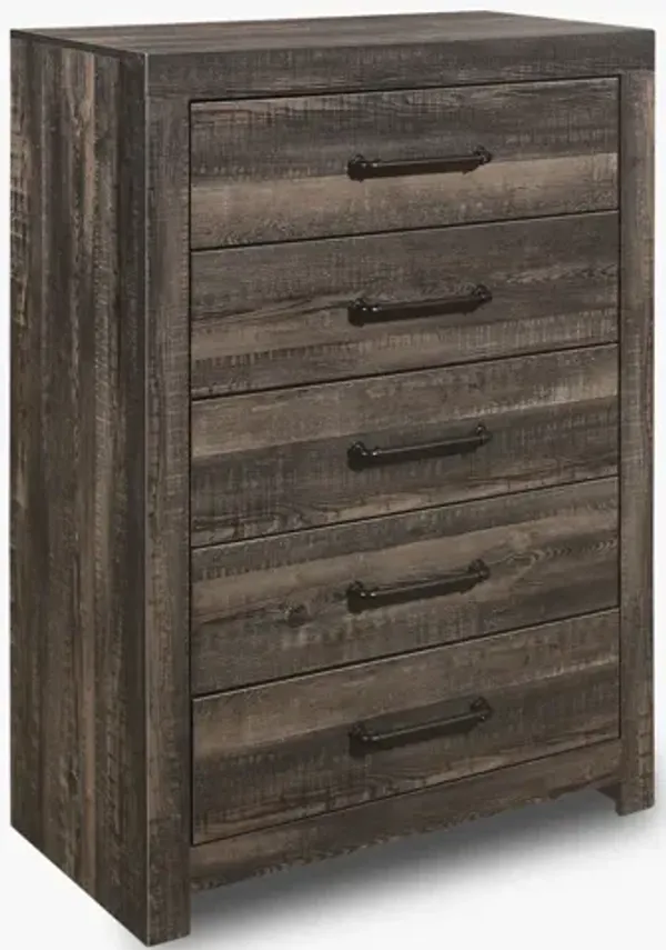 Linwood Dark Oak 5 Drawer Chest