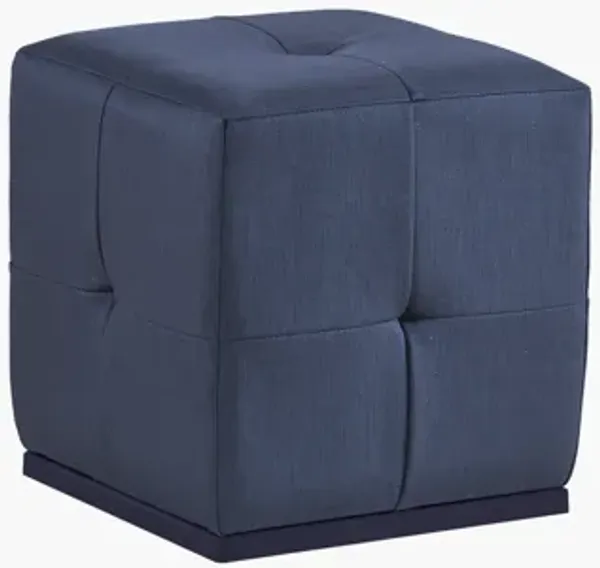 Broadway Navy Vanity Stool