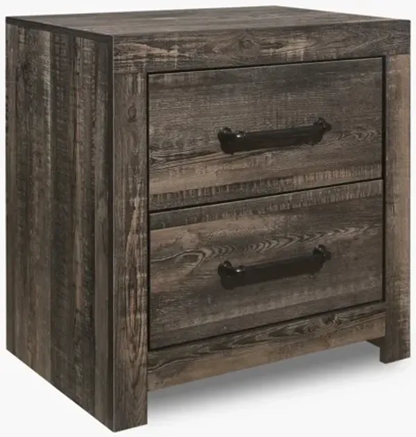 Linwood Dark Oak 2 Drawer Nightstand