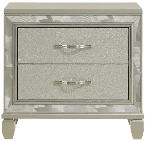 Radiance 2 Drawer Nightstand