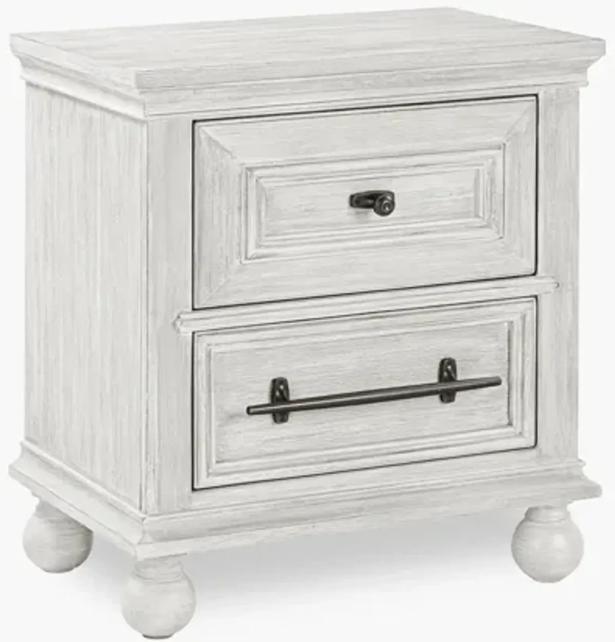 Hyde Park Light 2 Drawer Nightstand