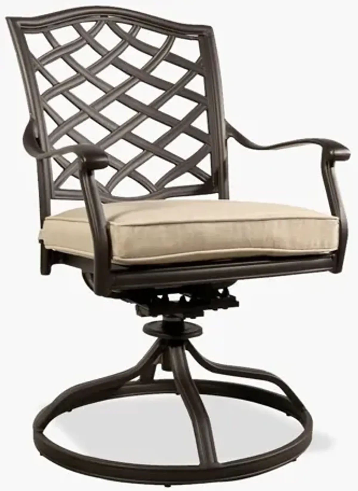 St. John Outdoor Swivel Dining Chair