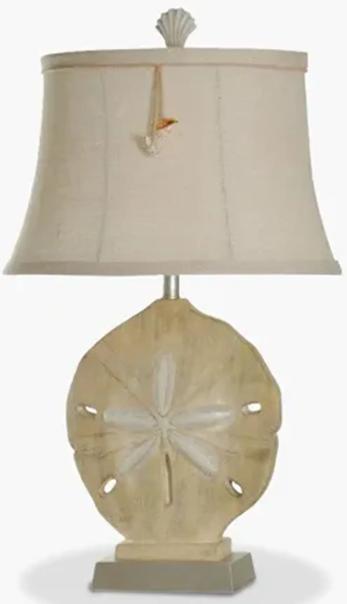 Large Sand Dollar Table Lamp
