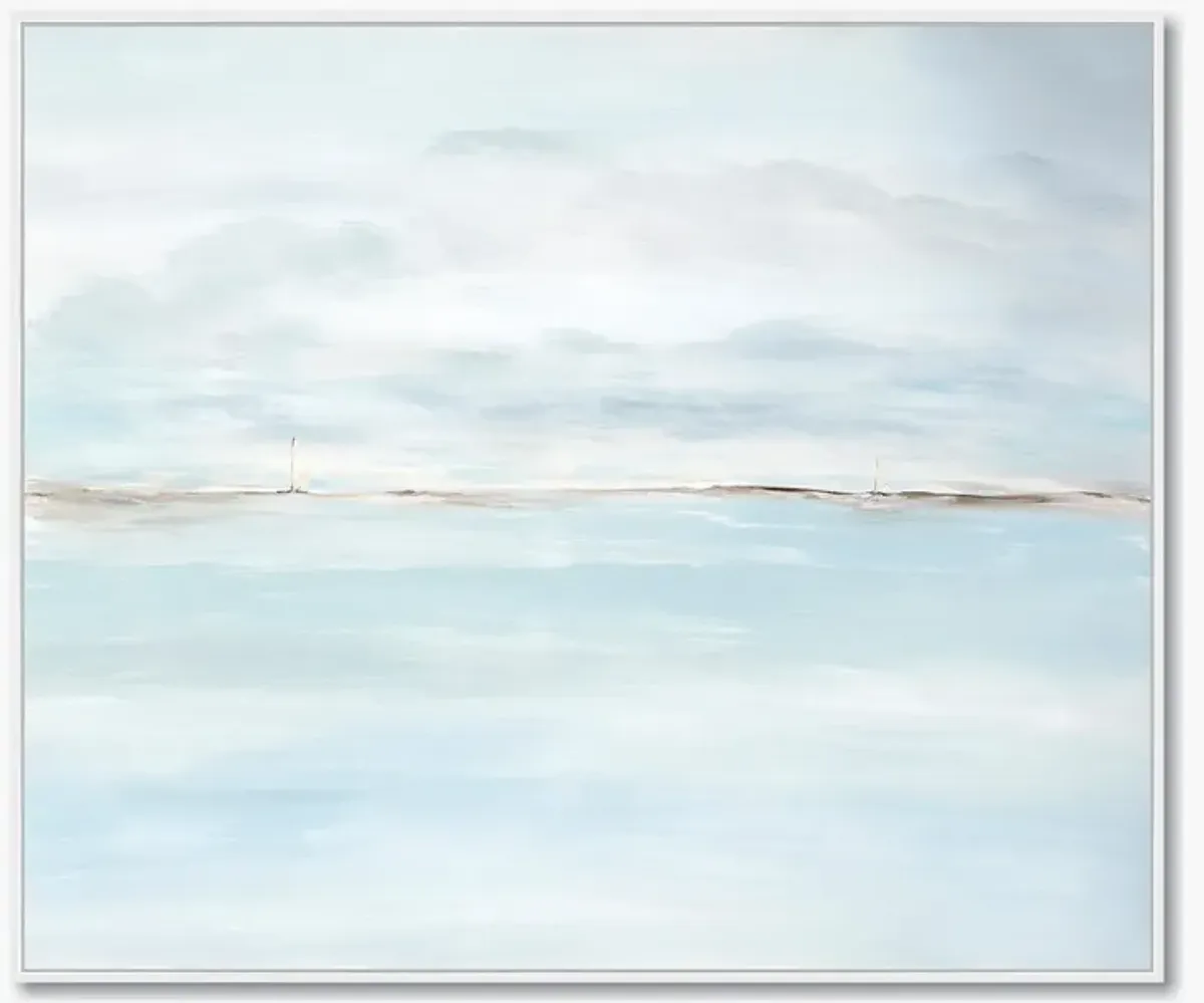 Sailboat on Horizon Artwork 52 x 62