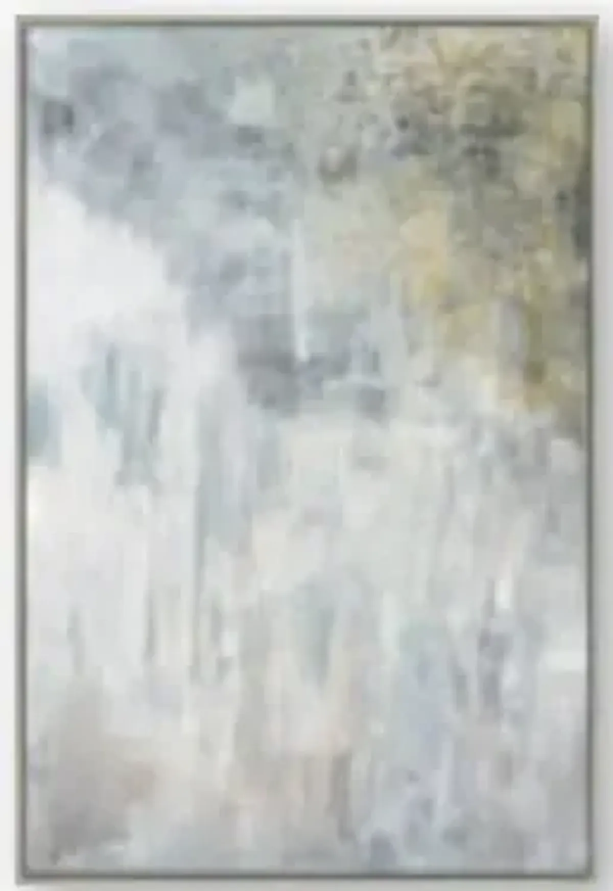Shimmer Falls Silver Artwork 42 x 52