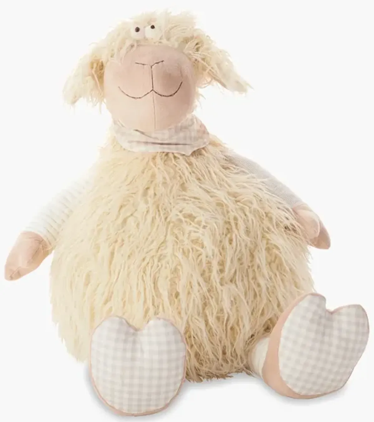 Ivory Gorilla Pouf