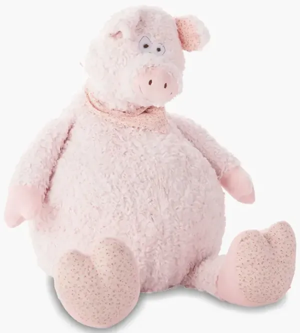 Pink Pig Pouf