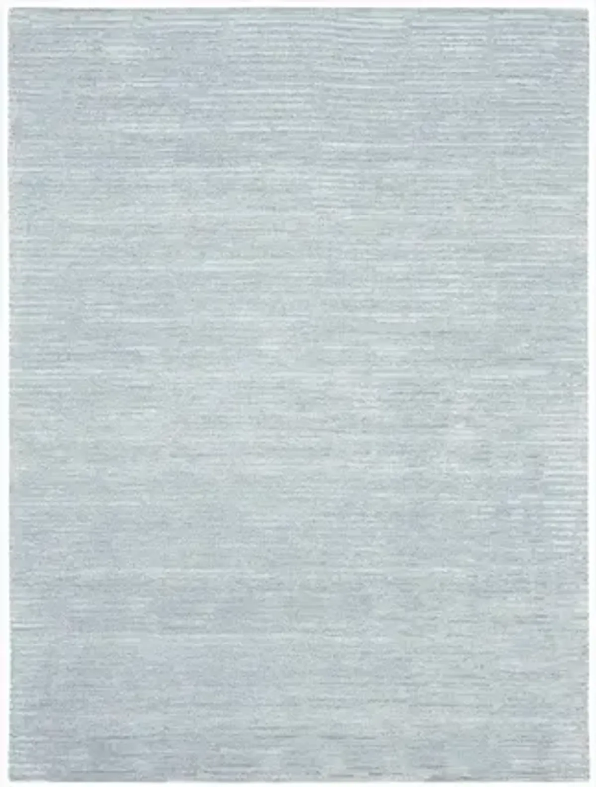 Linear Light Blue 5 x 8 Area Rug