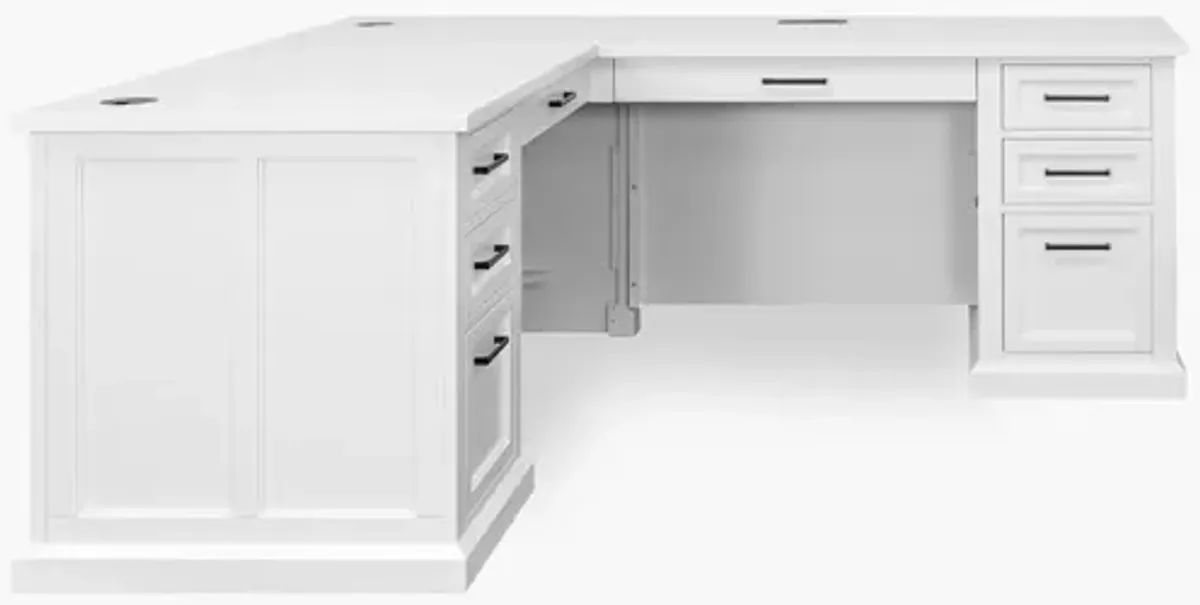 Abby 2 PC L Shape Desk