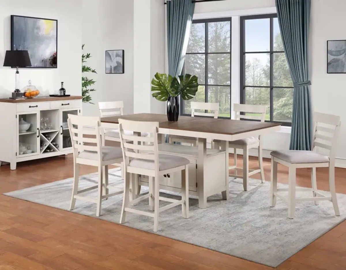 Hyland Pub 5 Piece Counter Height Set