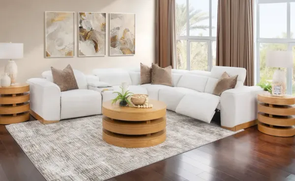 Ori 5 Piece Power Reclining Sectional with Power Headrests